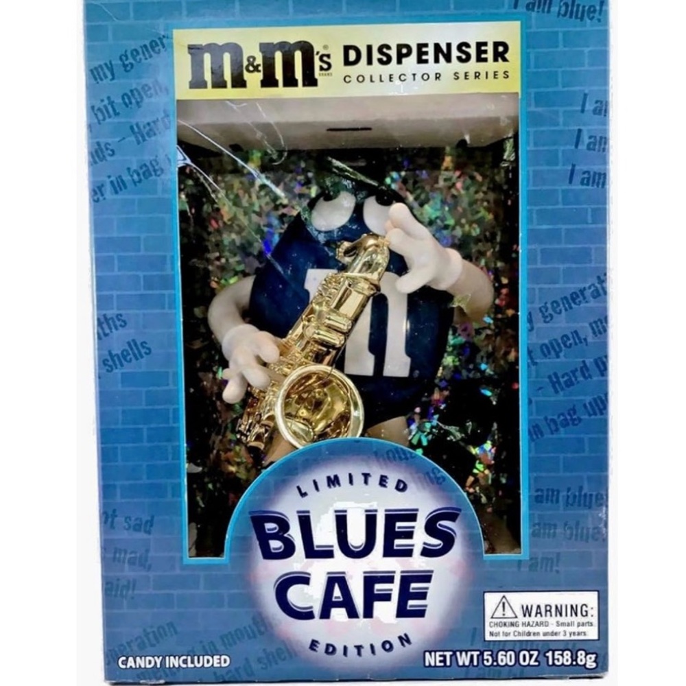 M&M's Blues Cafe Dispenser 
Vintage